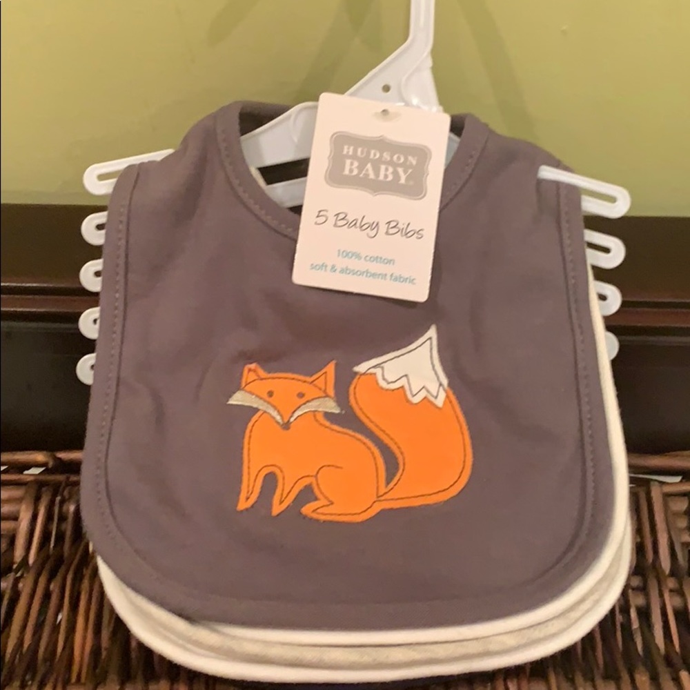Hudson baby bibs